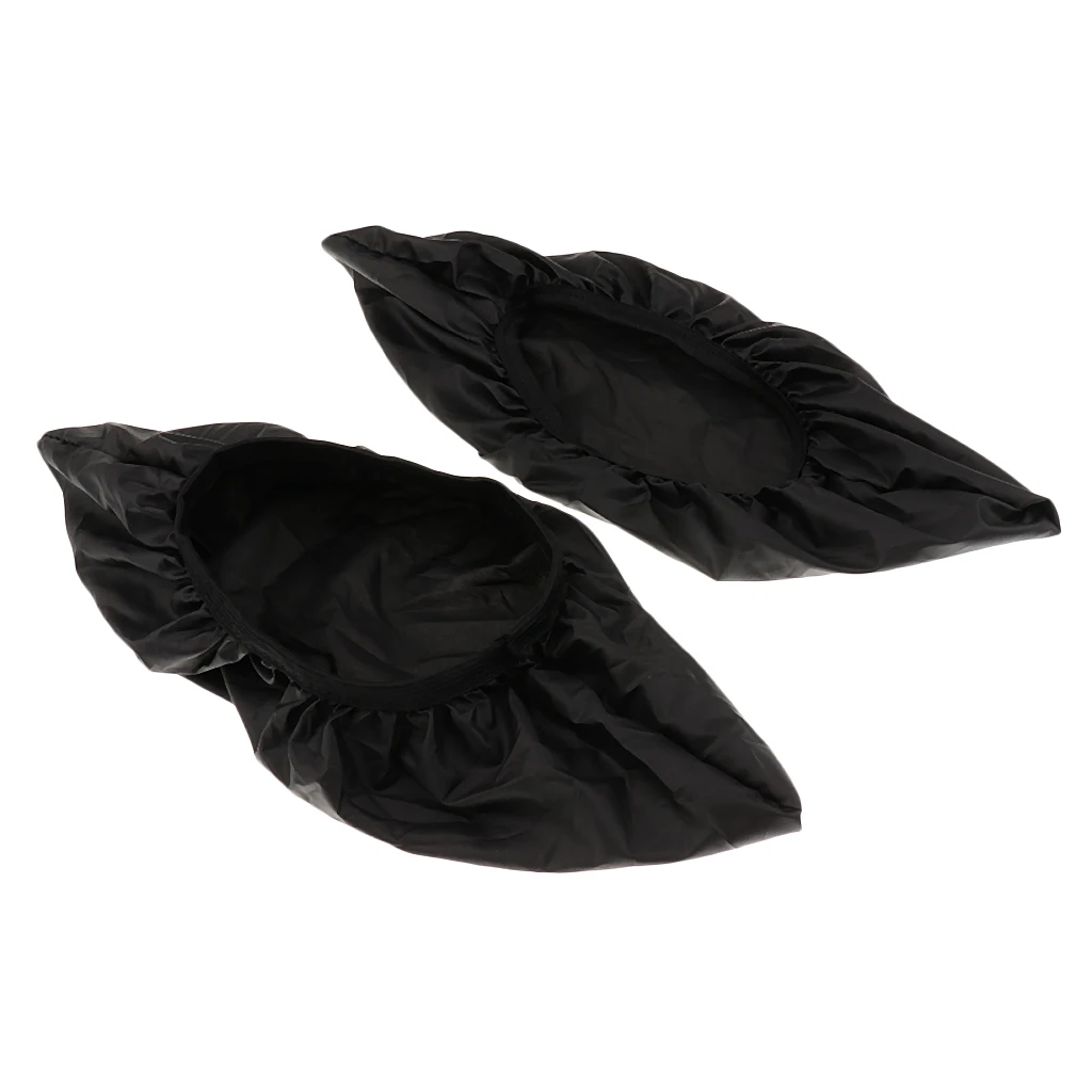 2 Pieces Kid Adult Dustproof Skating Sport Shoes Cover Black