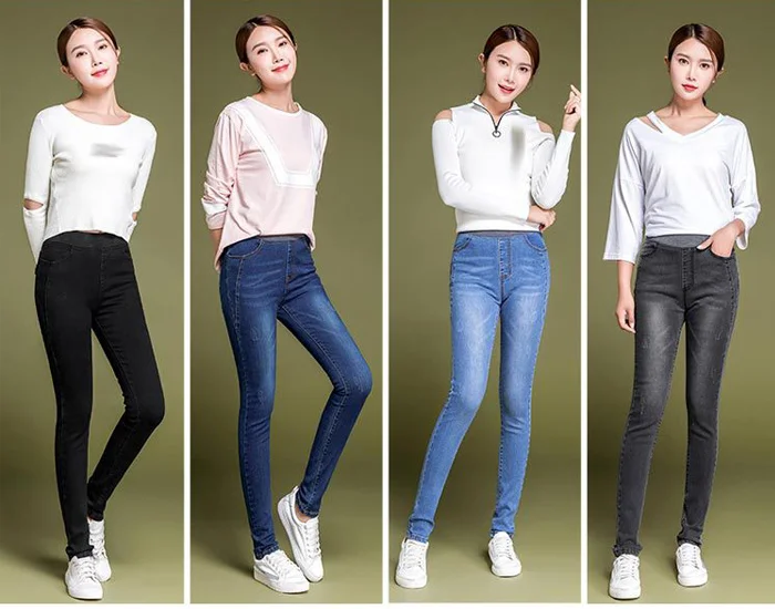 Обтягивающие женские джинсы большого размера, женские джинсы, зимние плотные Стрейчевые теплые джинсы с эффектом пуш-ап, женские джинсы большого размера плюс 38, черные, серые