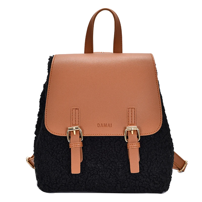 

IVog New Arrival Everyday Fashion Cotton Fabric Small Backpack gg Women Geometric Bags for Women 2019