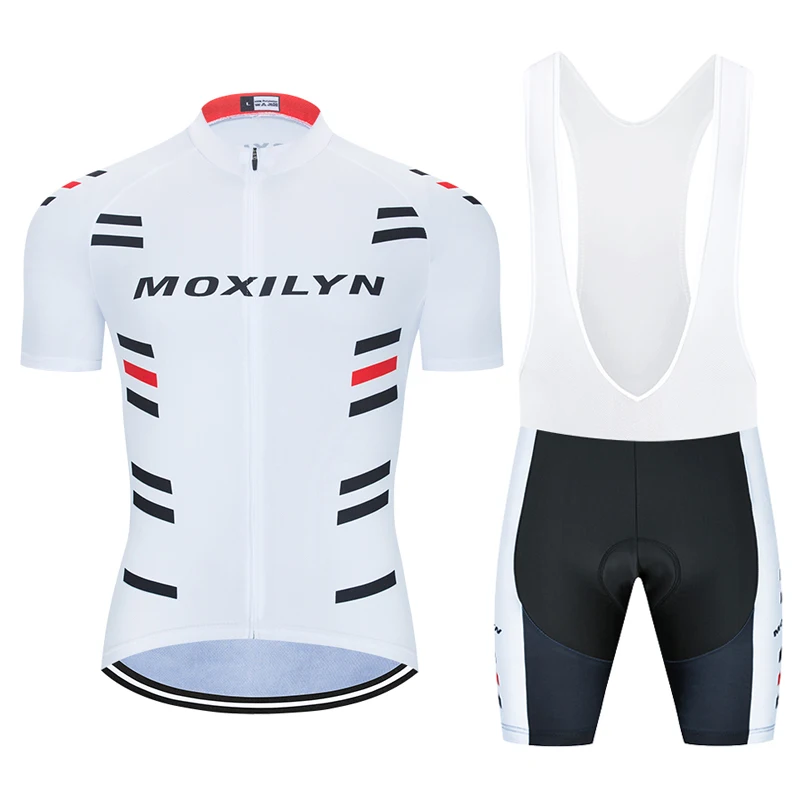 Moxilyn 2020 Велоспорт Джерси 20D гелевый Комплект Нагрудник MTB велосипедная одежда Ropa