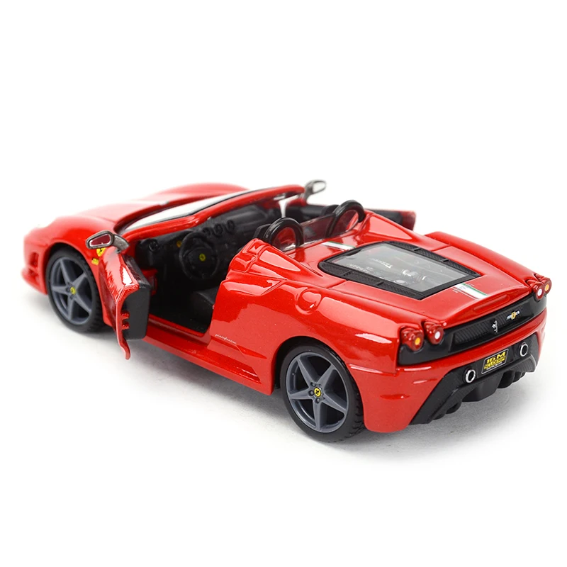 Bburago 1:32 F430 Scuderia Spider 16 м спортивный автомобиль статическое моделирование литые