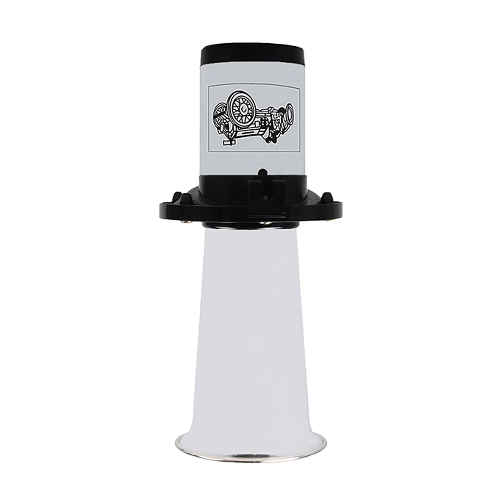 Car Air Horn 12V 115dB Single Trumpet 450 Hz Loud Classic Chrome/Red Air Horn For Car Van Truck Train RV AUTO Boat Alarm car siren horn car air horn