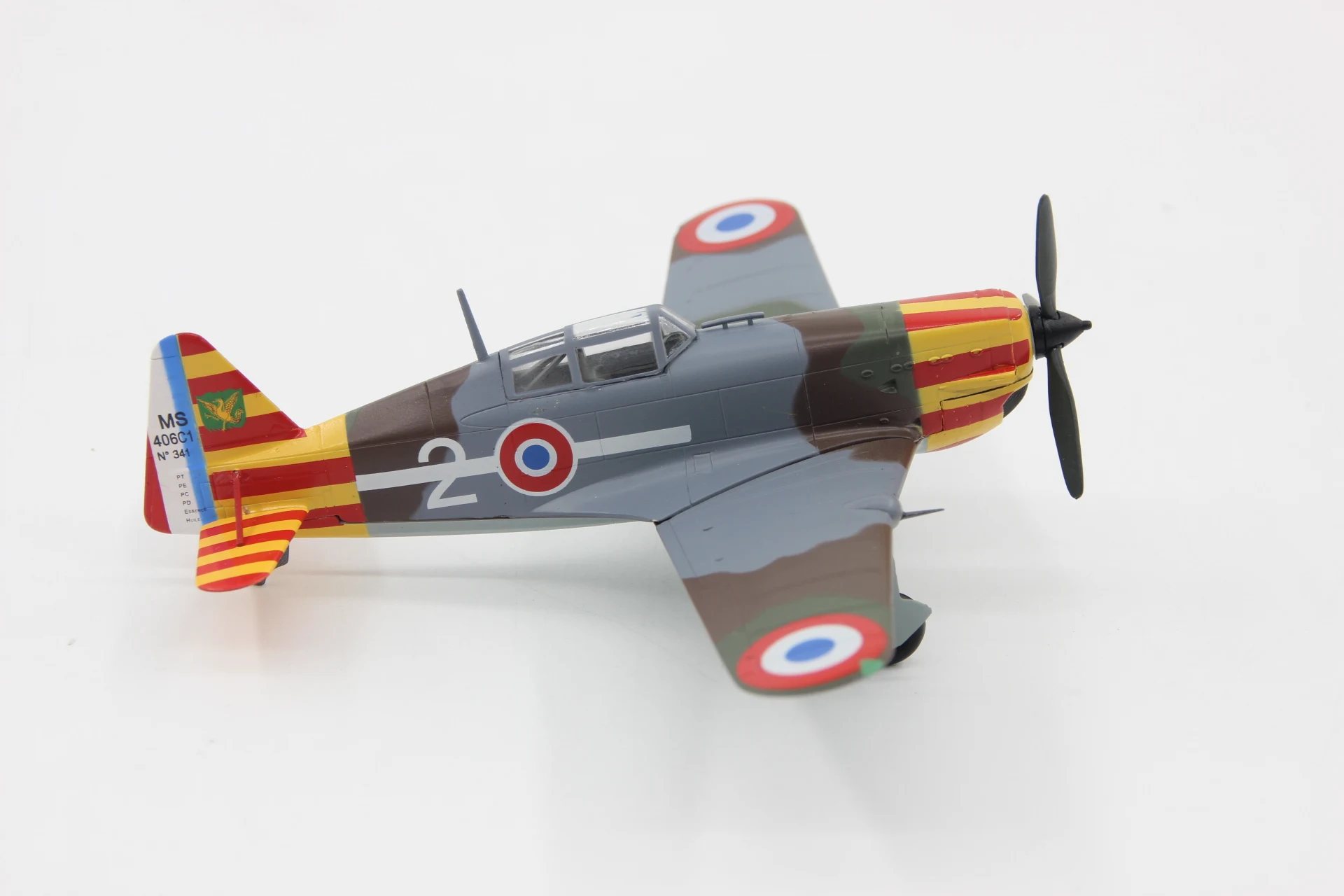 Трубач 1/72 Второй мировой войны Франция ms406 истребитель 36329 статическая Готовая модель продукта