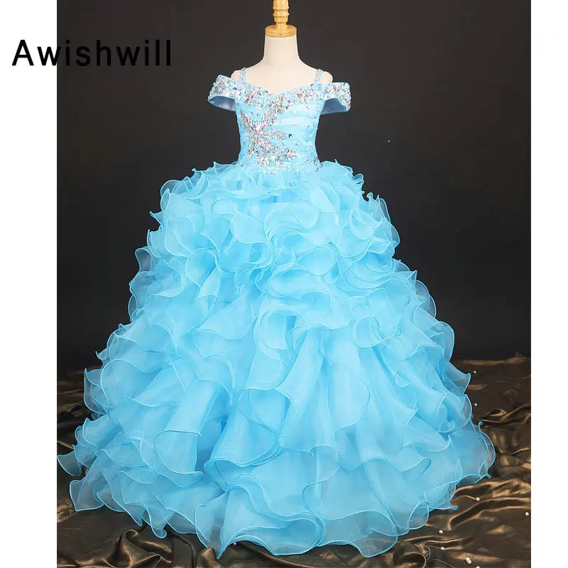 organza flower girl dress