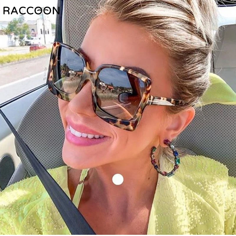 Complex Koor Abnormaal Luxe Oversized Vrouwen Zonnebril Mode Grote Plastic Zonnebril Vrouwelijke  Vintage Vierkante Dames Extra Grote Sunglass UV400|Zonnebrillen| -  AliExpress