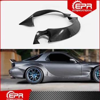 

For RX7 FD RB Style Carbon Fiber Wide Rear Fenders Trim RX7 Racing Part Body Kit Carbon Overfender RX7 Accessories