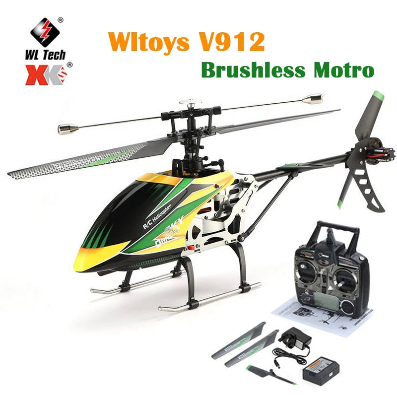 Wltoys V912 Brushless Motor 4ch 2.4g 