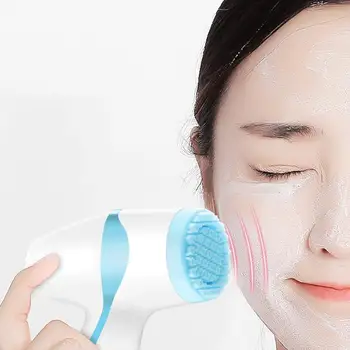

Spa Electric Facial Cleansing Instrument Washing Face Washing Pore Cleaner Facial Massage Instrument MSQ