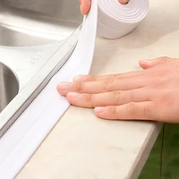 PVC material sink crack strip kitchen bathroom bathtub corner sealing tape waterproof and mildew proof adhesive sealing tape 2