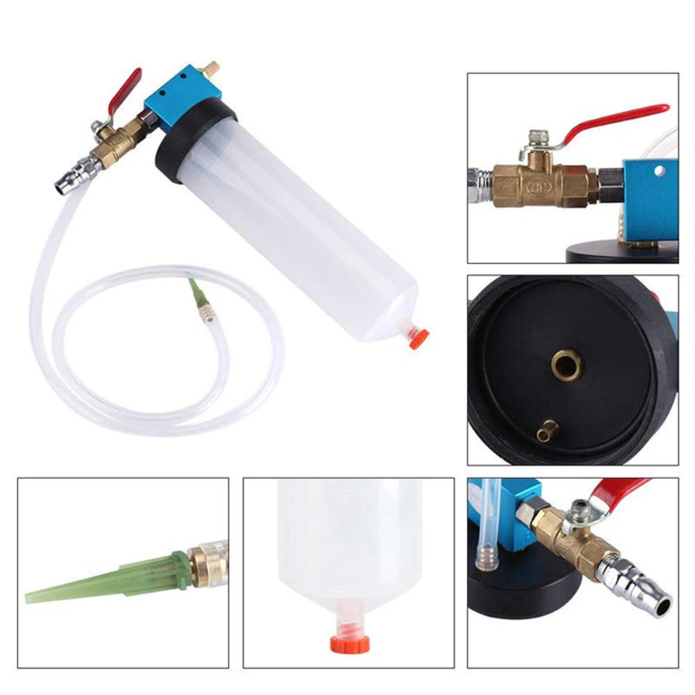 

Auto Car Brake Fluid Oil Change Replacement Tool Automotive Pump Oil Bleeder Empty Drain Kit Hand Tool