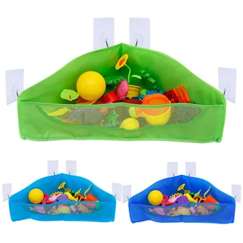 

Waterproof Bath Toy Organizer Storage Bin Bathroom Toys Bag Home Organizer Baby Kids Bath Tub Toy Hanging Storage Bags