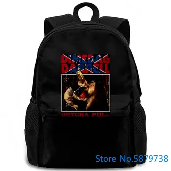 

Dimebag Darrell Pantera Damageplan Thrash Metal Official Mens Unisex New Brand- women men backpack laptop travel school