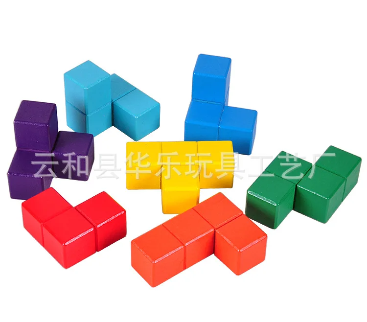 Деревянные развивающие игрушки головоломка Kong Ming Ball Luban Lock Головоломка Куб SUO-MA куб