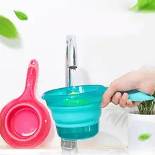 Складная ложка для воды, складная ложка, кухонный ковш, складной водный плот, Pratik Mutfak Malzemeleri, кухонные инструменты