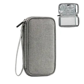 

Digital Accessories Storage Bag Portable Waterproof USB Cable Earphone Charge Pal Organizer Makeup Bag Travel Pouch