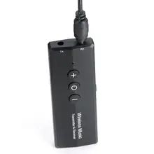 Bluetooth5 0 Adapter Transmitter and Receiver for TV to Wireless Headphone Speaker with AUX Interface