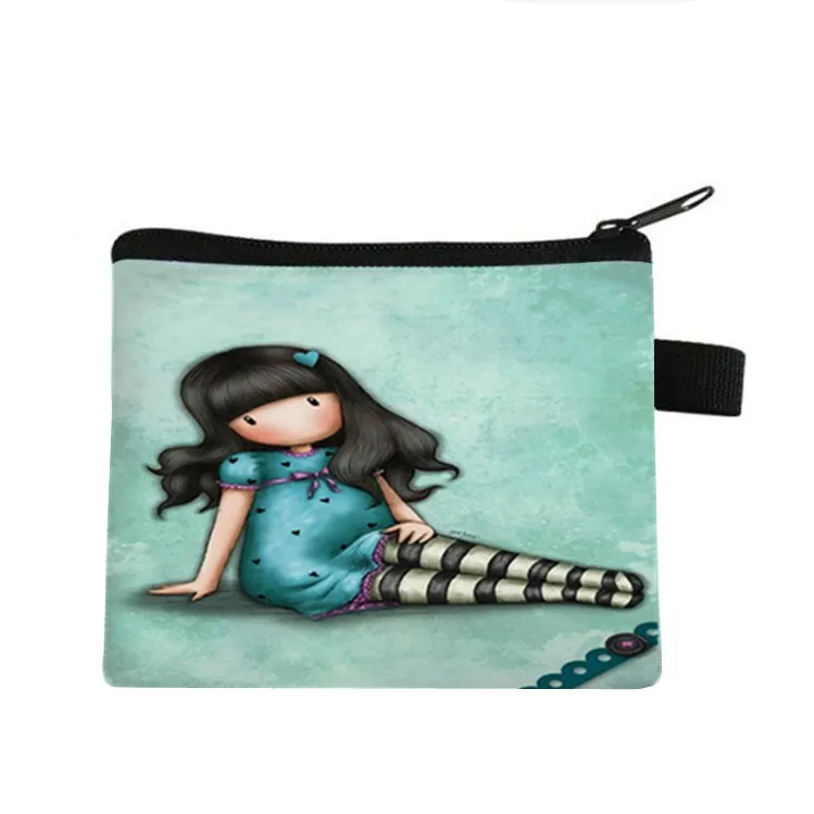 Game Wallet Student Boys And Girls Short Wallet Card Bag Pocket Change Purse Cute Coin Purse Clear Purse Small Pouch coin Bolsa
