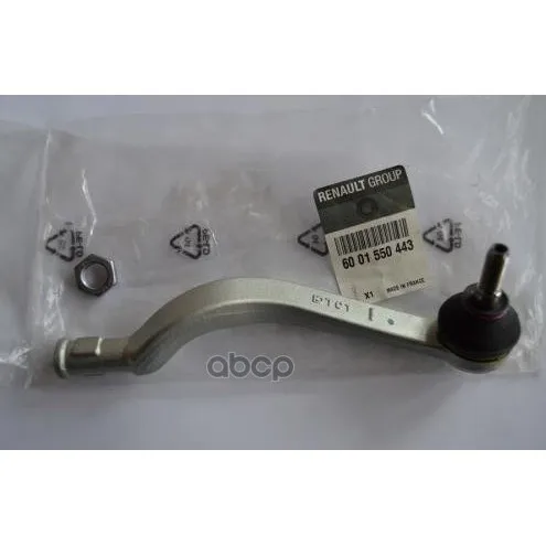 Ren6001550443_наконечник Рулевой Правый! Dacia Logan All 04 Renault 6001550443 RENAULT арт. 6001550443