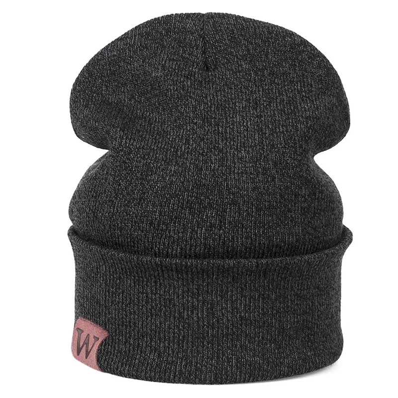dark gray hat Модная зимняя шапка, шарф, перчатки для женщин и мужчин, толстая Хлопковая женская шапка и шарф, набор из шапки и шарфа для женщин, комплект из 3 предметов - Цвет: dark gray hat