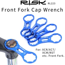 

RISK Aluminum Bicycle Front Fork Repair Tool For SR Suntour XCR/XCT/XCM/RST MTB Bike Front Fork Cap Wrench Disassembly Tools