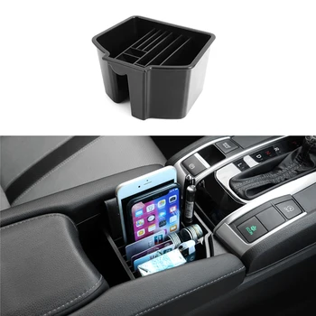 

Car Storage Box ABS Console Multifunction Multi-grid Storage Box For Honda Civic 2019 2018 2017 2016 Decoration Accessories