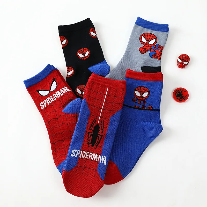 Kids socks 5Pairs =10pc baby boys girls winter autumn short cotton breathable cartoon warm floor