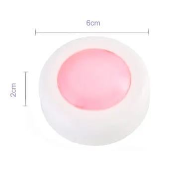 

LED Under Cabinet Light RGB Remote Control Dimmable Touch SensorWardrobe Stair Lamp Night Lamps for Wedding Party Halloween Xmas