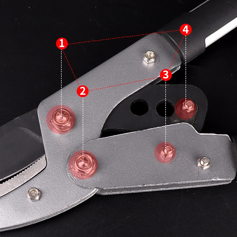 Kopen Schaalbare Tuin Boom Snoeischaar Hoge Tak Snoeien Tool Telescopische Lange Bereiken Aluminium Handvat Fruit Mes Picker Snoeischaar