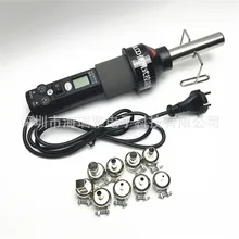 Cross Border 8018 портативный Термофен цифровой контроль температуры 850 Промышленный аппарат для сушки струёй горячего воздуха lcd chai han qiang отправить 9 воздушную насадку