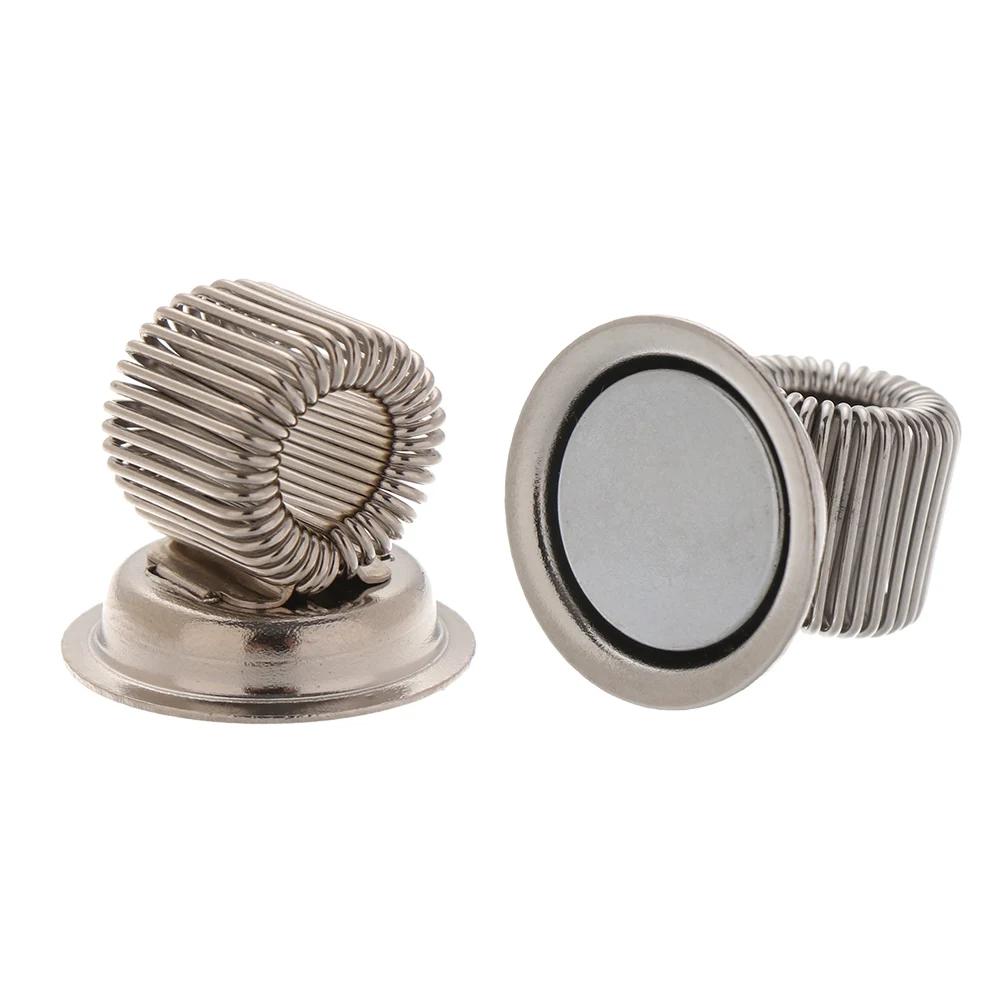 Strong Magnetic Металлический держатель для блокнота, пружина для ручек, с карманным зажимом, держатель для карандашей, подставка для ручек, эластичная петля, Офисные аксессуары - Цвет: Strong Magnetic