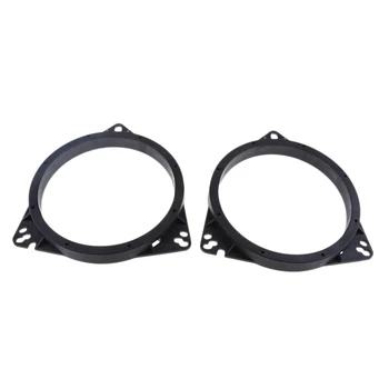 

2Pieces 6.5 Inch Black Plastic Speaker Adapter Bracket Ring for Nissan / Toyota / Ford / BYD F3