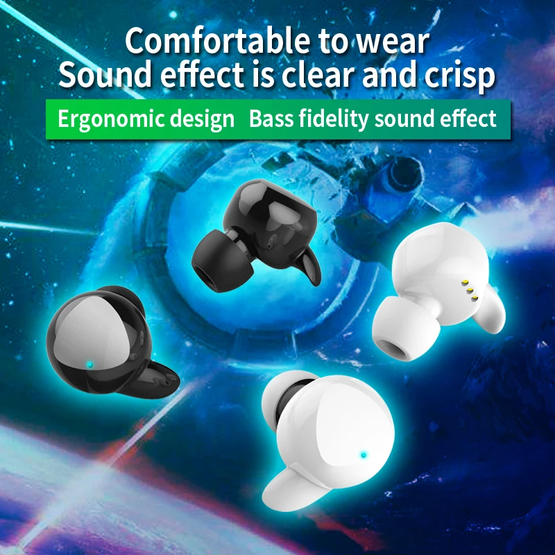 TWS-X30 Wireless V5.0 Bluetooth Earphone Headphone In-ear HD Headset with 700mah Charging Box 20Hz-20000Hz Headsets