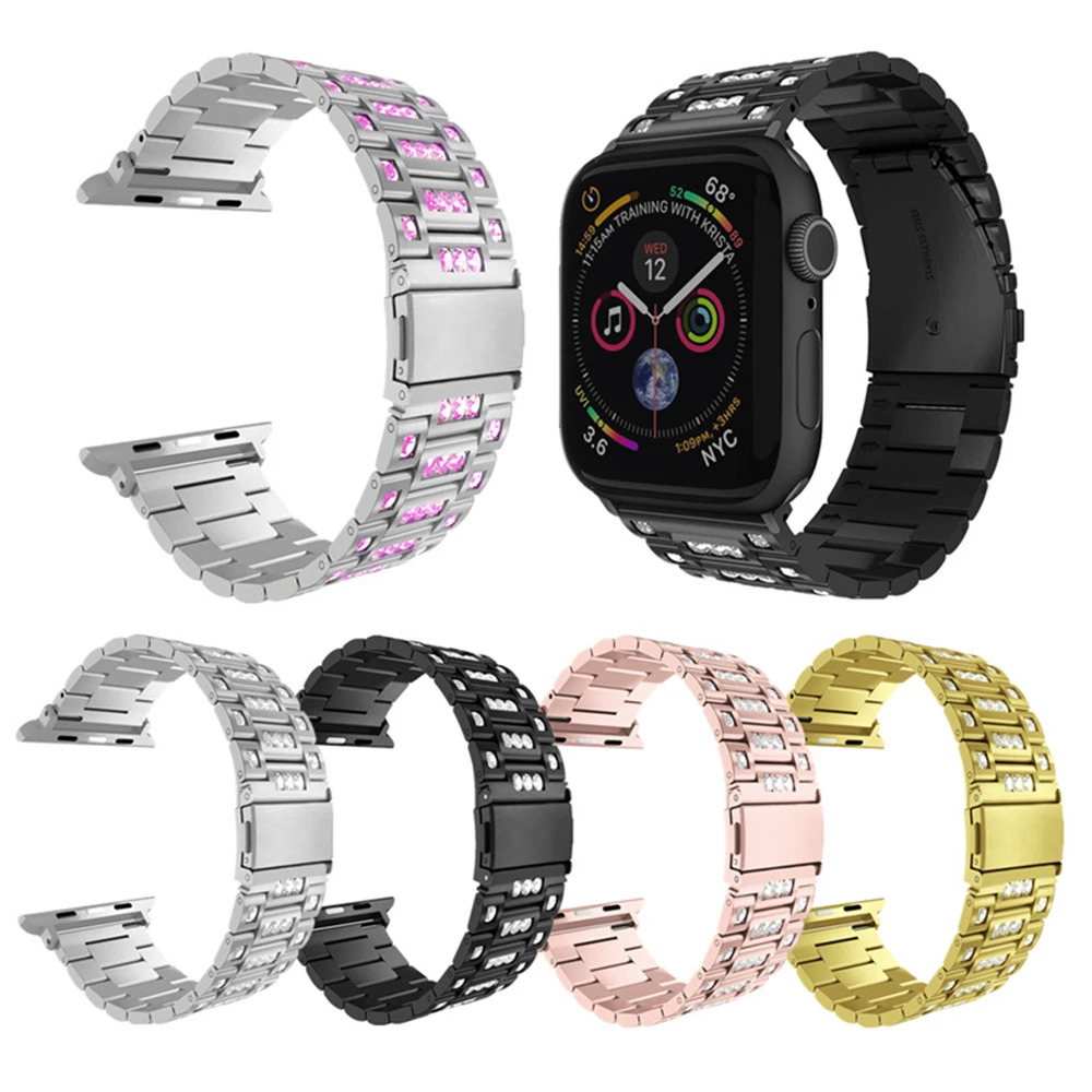 Ремешок для iWatch i 38 мм 40 браслет cinturini apple Watch 5 4 Band 42 44 наручных часов Series 3 2|Ремешки