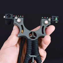Slingshot Resin Laser Fast Compression Free Flat Rubber Band Clip Slingshot Resin Flat Leather Slingshot