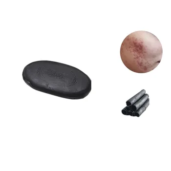 

Honey Soap Adsorbing blackhead to prevent acne whitening and moisturizing basic skin care black mask tourmaline beauty soap