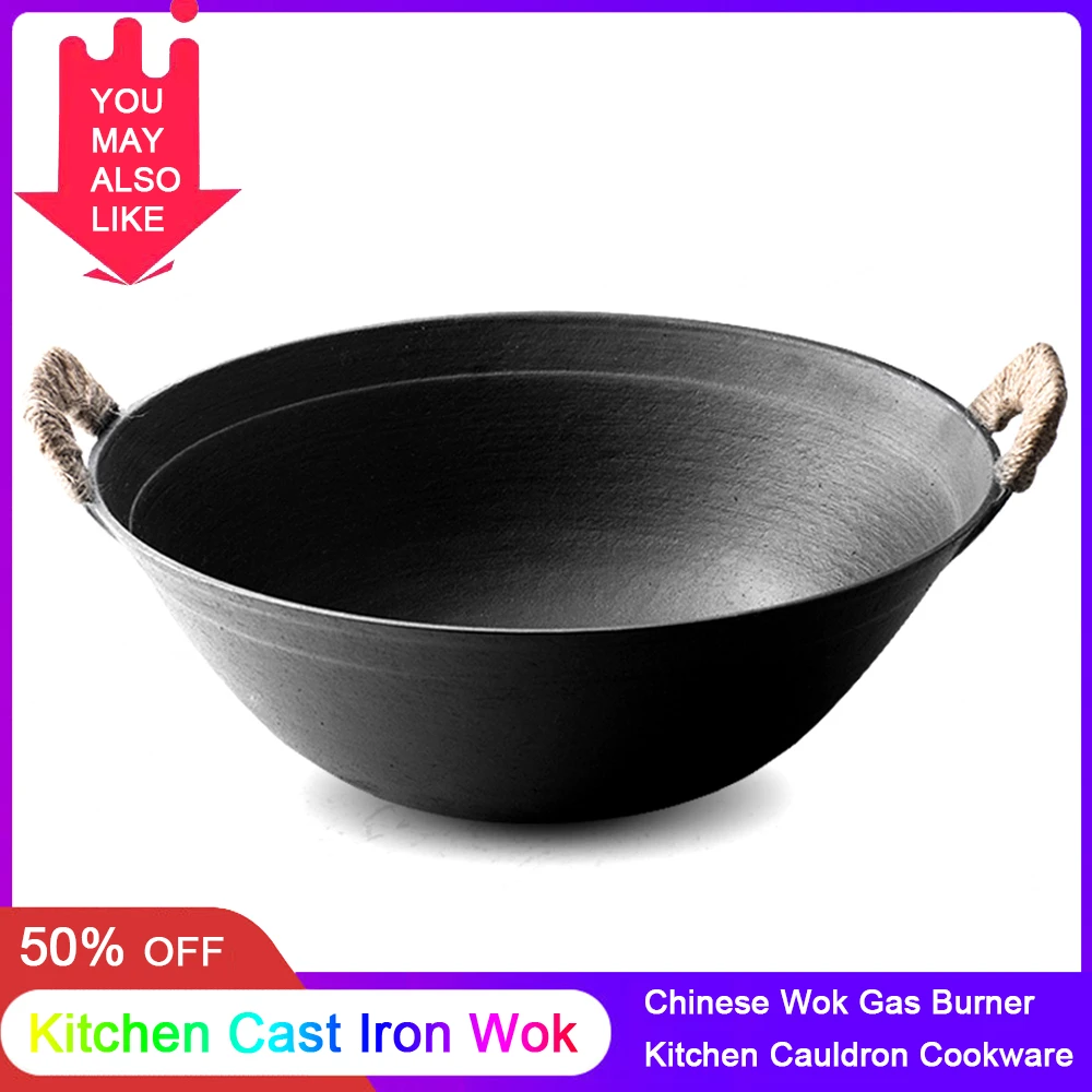 estufa de gas utensilios de cocina estufa utensilios de cocina domésticos Quemador wok de hierro fundido 