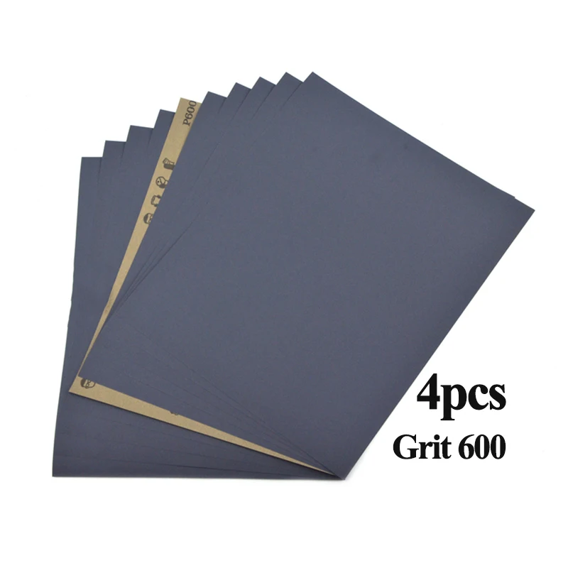 4 шт. 280*230 мм Grit60-10000 Водонепроницаемая сухая и влажная наждачная бумага для деревянной мебели полировка автомобиля Лидер продаж