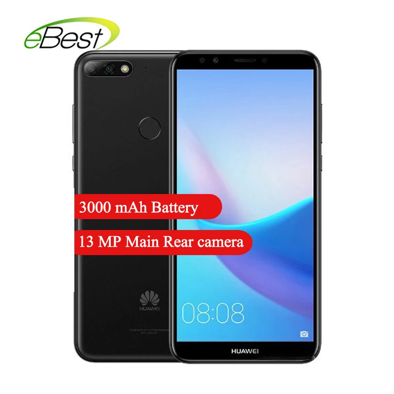 Huawei Y7 Prime глобальная версия 2018 LTE смартфон с 5 99-дюймовым дисплеем восьмиядерным