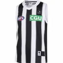 AFL COLLINGWOOD MAGPIES домашний трикотаж размер S-3XL