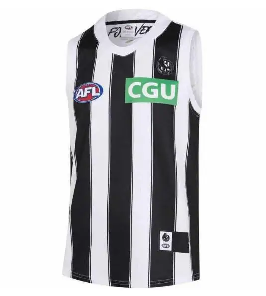 2019 AFL COLLINGWOOD MAGPIES домашний трикотаж размер S-3XL | Спорт и