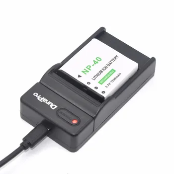 

1pcs NP-40 NP 40 NP40 Rechargeable Li-ion Battery + USB Charger for Casio EX-Z400 FC100 FC150 FC160S P505 P600 P700 Z300 Z600 EX