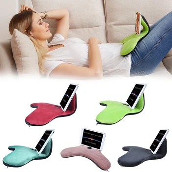 

Laptop Holder Tablet Pillow Sponge Lapdesk Multi-angle Laptop Cooling Pad Tablet Stand Holder Stand Lap Rest Cushion for Ipad
