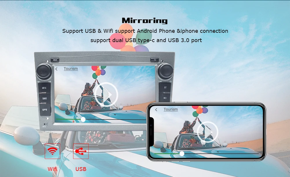 2Din Android9.0 автомобильный без dvd-плеера для Opel Zafira B Vectra C Corsa D C Astra H G J Meriva Vivaro Мультимедиа gps навигация радио