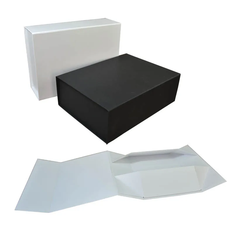 Boîte d'emballage de vêtement en papier carton personnalisé, cadeau de  vêtements de luxe, noir - AliExpress