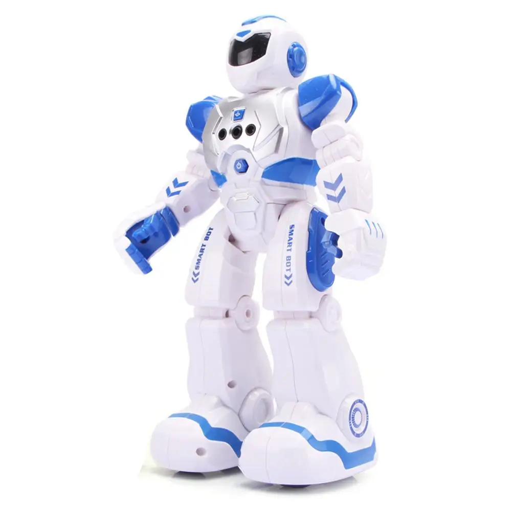 Робот с зондированием жестов, пение, танцы, дистанционное управление, робот-игрушка с инфракрасным зондированием, интеллектуальная программируемая прогулочная горка, Радиоуправляемый подарок для детей - Цвет: Red