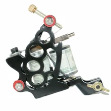 Профессиональная новейшая тату машина доллар США дизайн 10 обмотка катушки татуировки ручной работы чугунная тату машина лайнер и шейдер TM-777