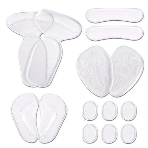 Universal Women High Heel Comfortable Silicone Gel Heels Paste Sets Insole Pad Foot Care Kit