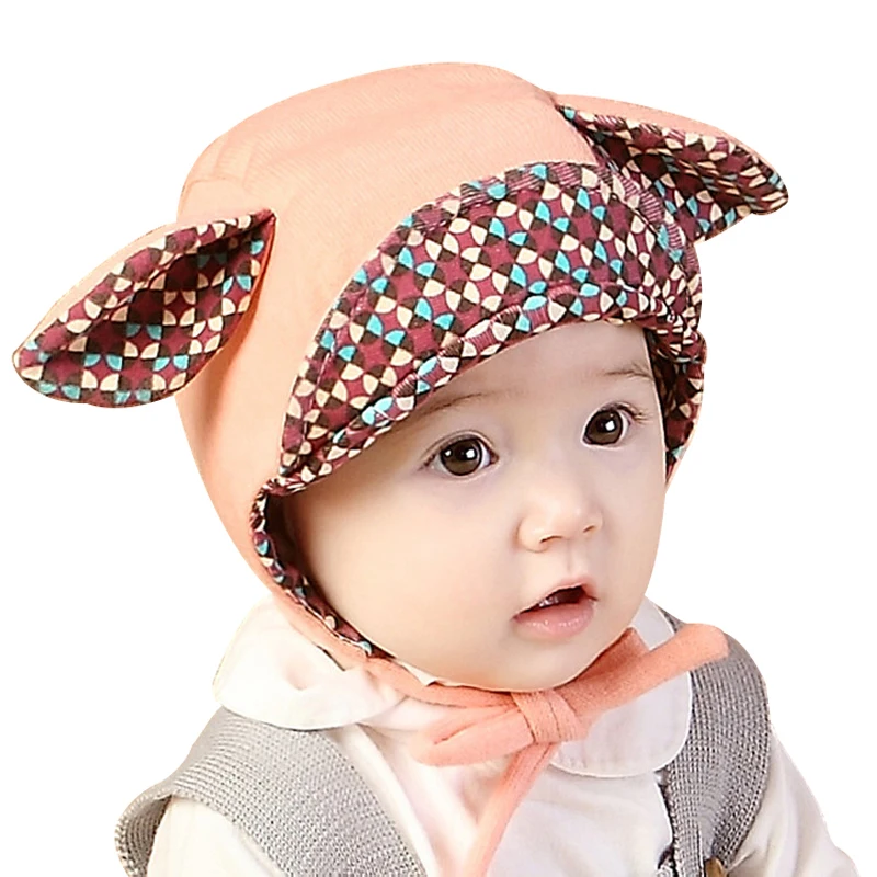 Милая детская шапка с помпоном, вязаная зимняя шапочка, детская шапка, однотонные Детские шапки для мальчиков и девочек, аксессуары, 5 цветов - Цвет: Pink cotton
