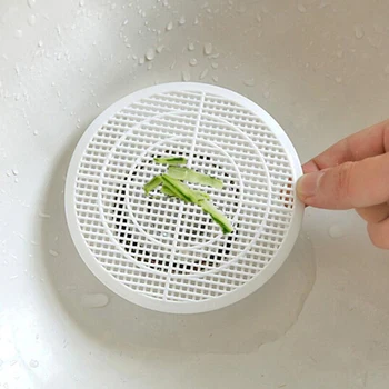 

Bathroom Accessories Creative Portable Floor Drain Hair Filter Bathroom Sink Strainer Hair Catcher Kitchen Cleaning Tool