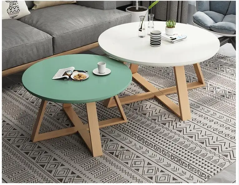 Нордический контрактный и рекреационный маленький чайный столик, гостиная, Домашнее использование, маленькая семья, простой и простой, настоящий деревянный circ